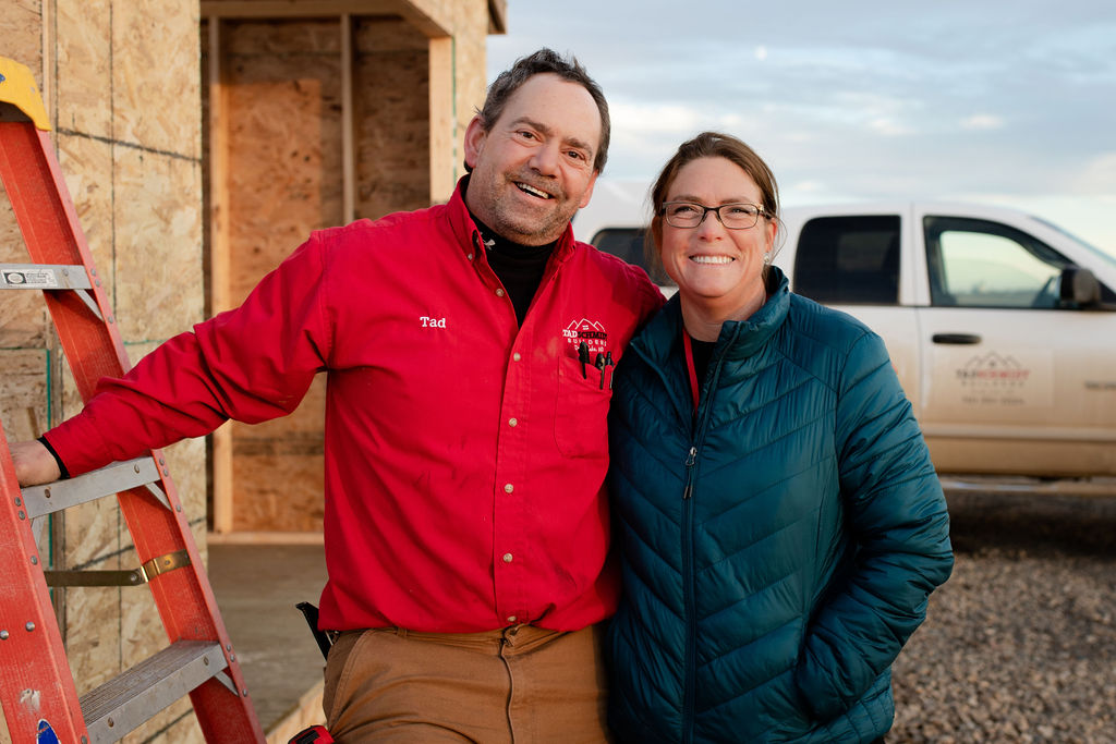 Tad and his wife Cindy are the faces behind Tad Schmidt Builders, a construction company since 1995.