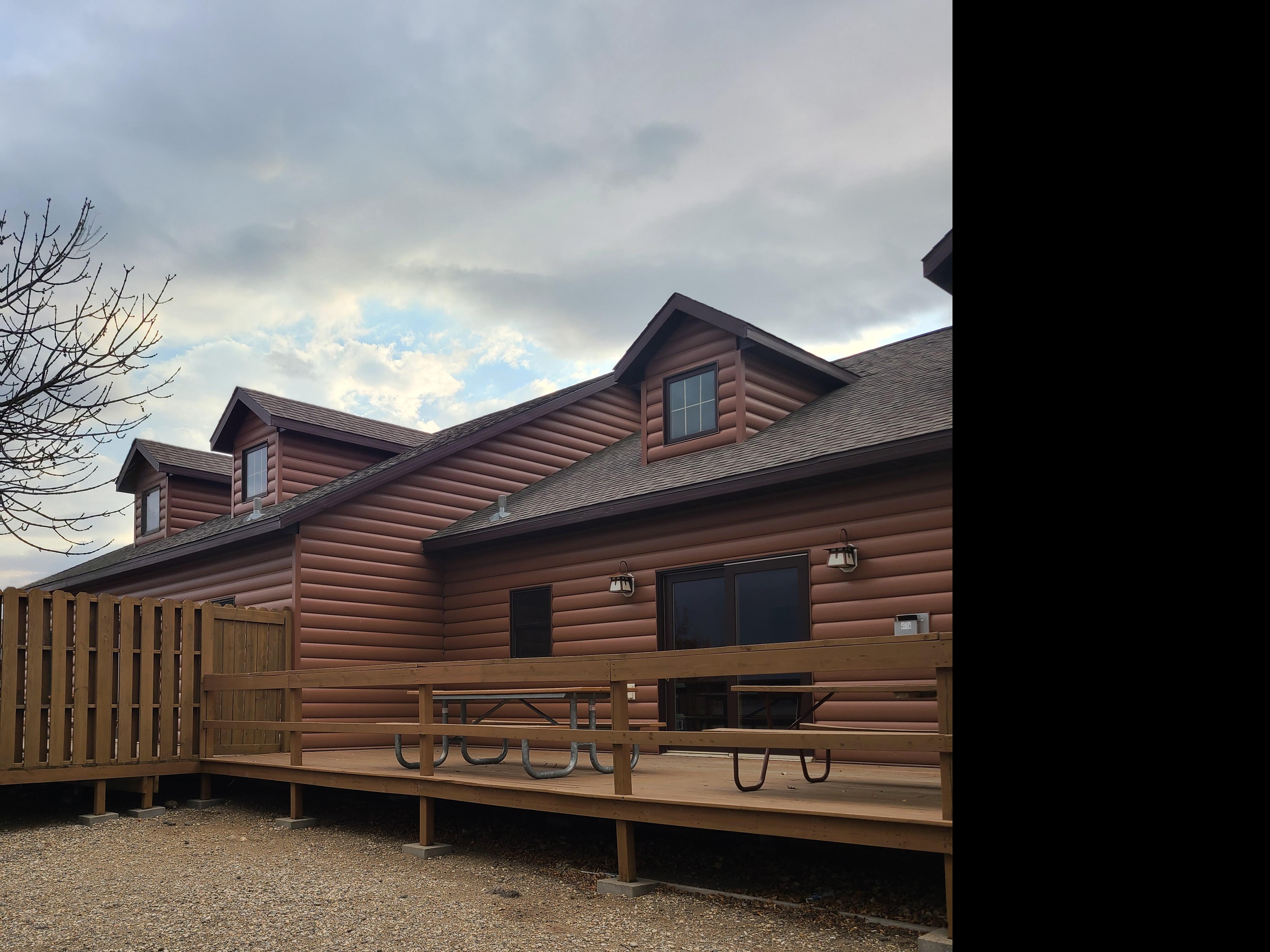 The popular lodging at Woodland Resort was built by Tad Schmidt Builders, a local general contractor of the Devils Lake, North Dakota area.